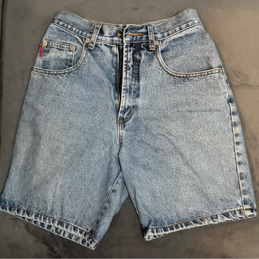 Equipment Light Blue Jean Shorts for Men